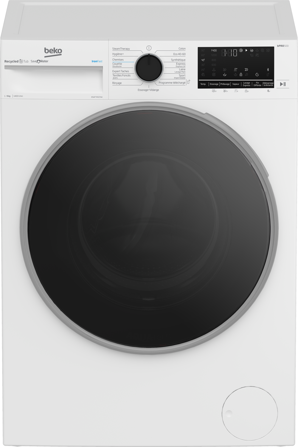 Lave-linge Beko B5WFT4923SW