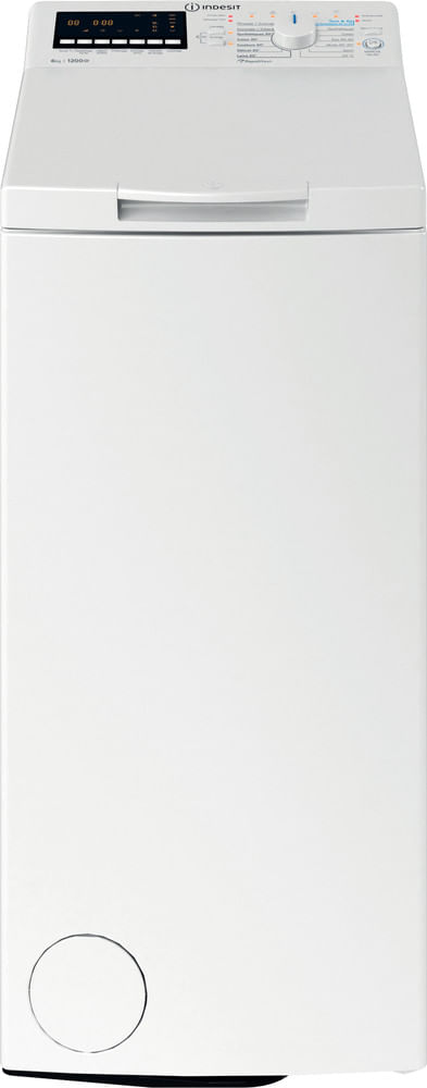 Lave-linge Indesit Lave-linge ouverture dessus posable Indesit: 6,0 kg - BTWPS 6261 FR