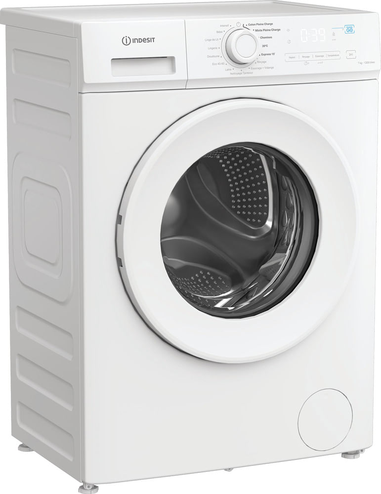 Lave-linge Indesit Lave-linge hublot posable Indesit: 7,0 kg - IMA 762 MY TIME FR