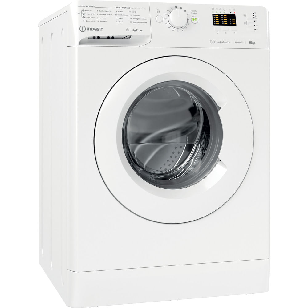 Lave-linge Indesit Lave-linge hublot posable Indesit: 9,0 kg - MTWA 91483 W FR