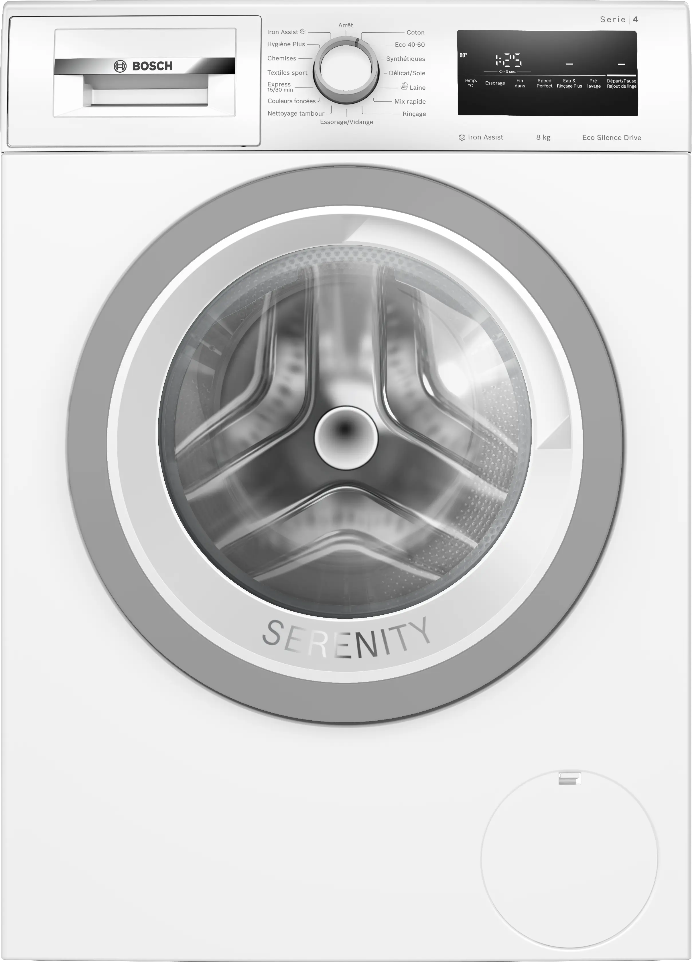 Lave-linge Bosch Série 4 Lave-linge front 8 kg max. 1400 tr/min