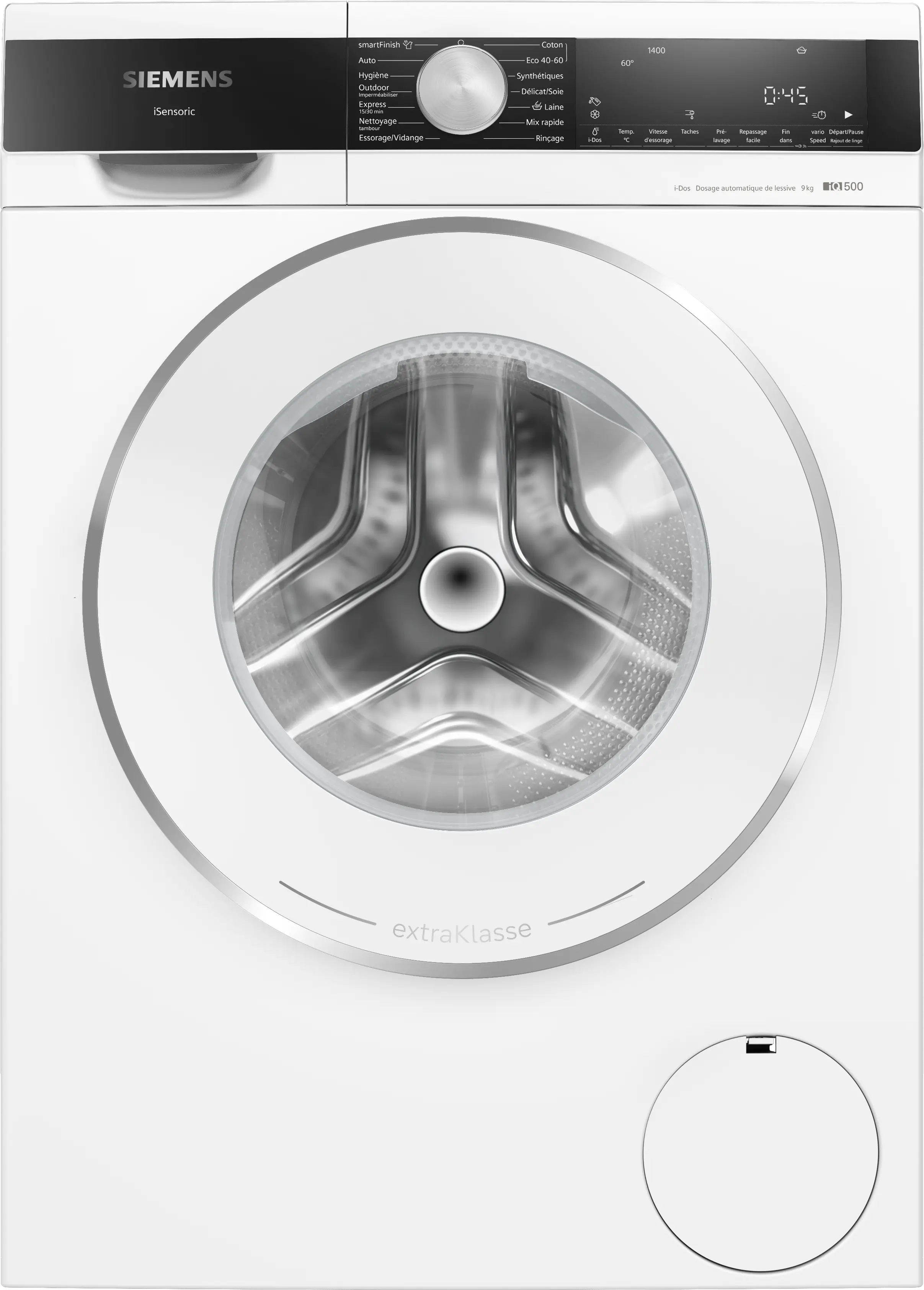 Lave-linge Siemens iQ500 Lave-linge front 9 kg max. 1400 tr/min