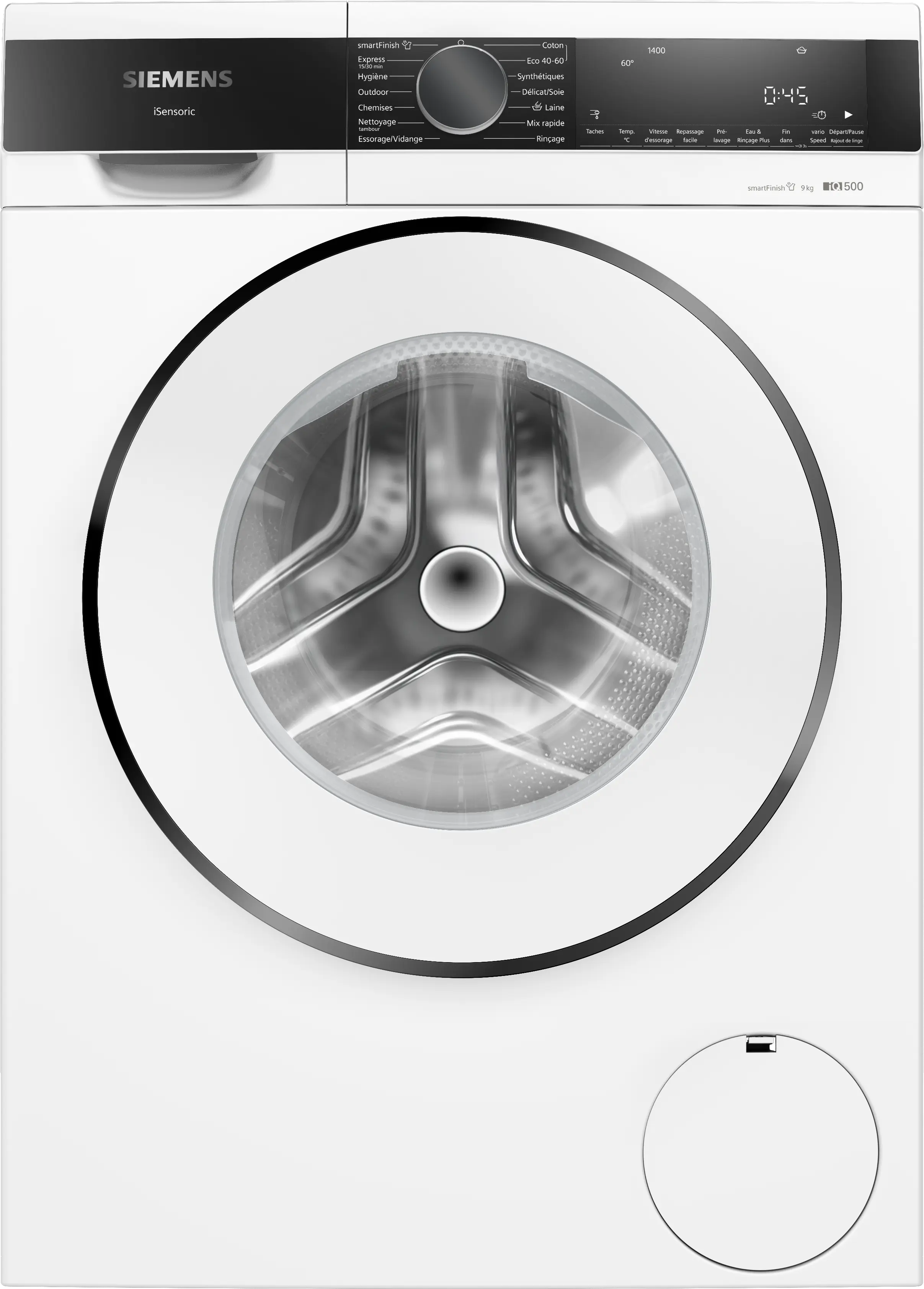 Lave-linge Siemens iQ500 Machine à laver front 9 kg max. 1400 tr/min