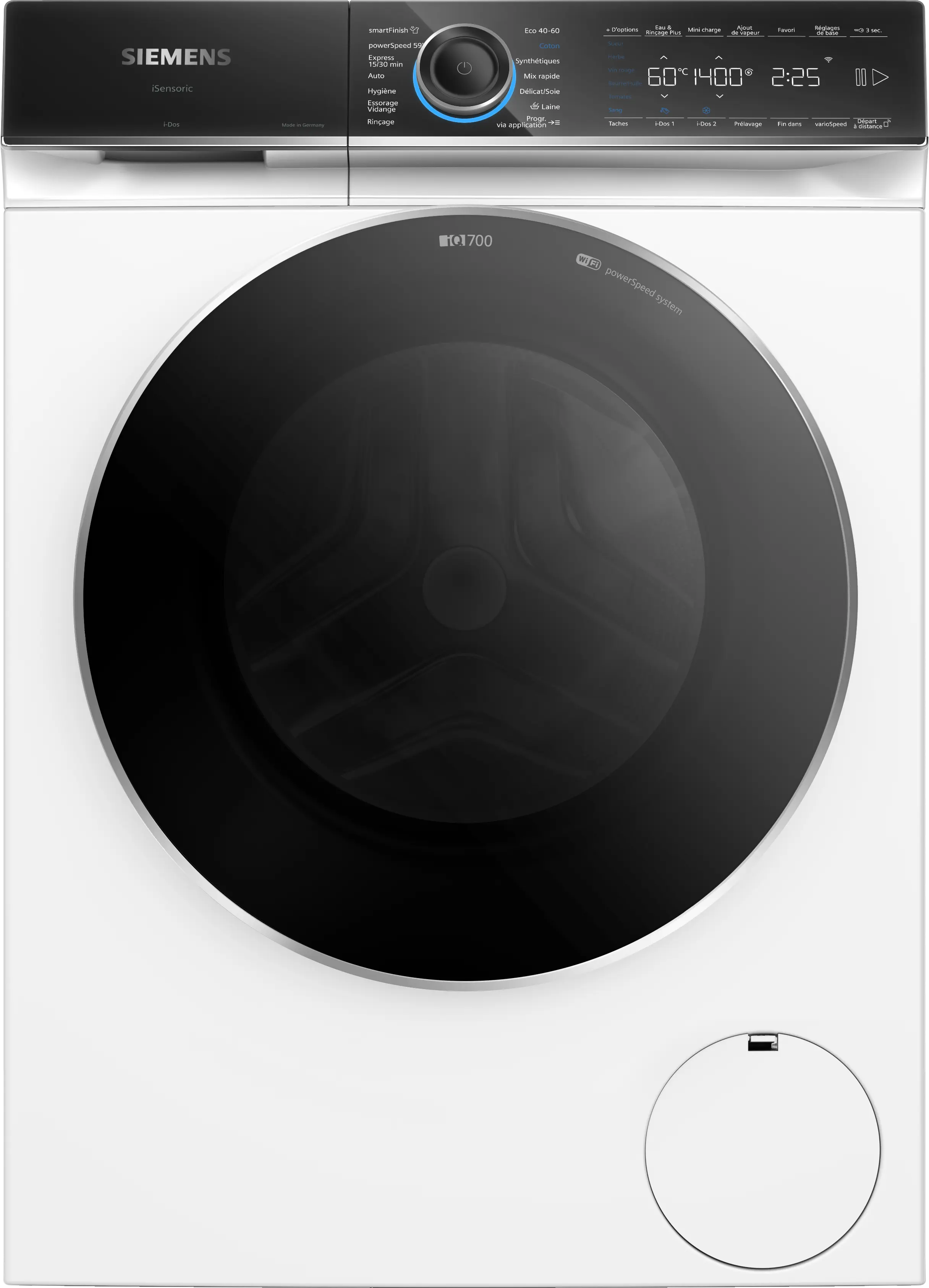 Lave-linge Siemens iQ700 Lave-linge front 10 kg max. 1400 tr/min