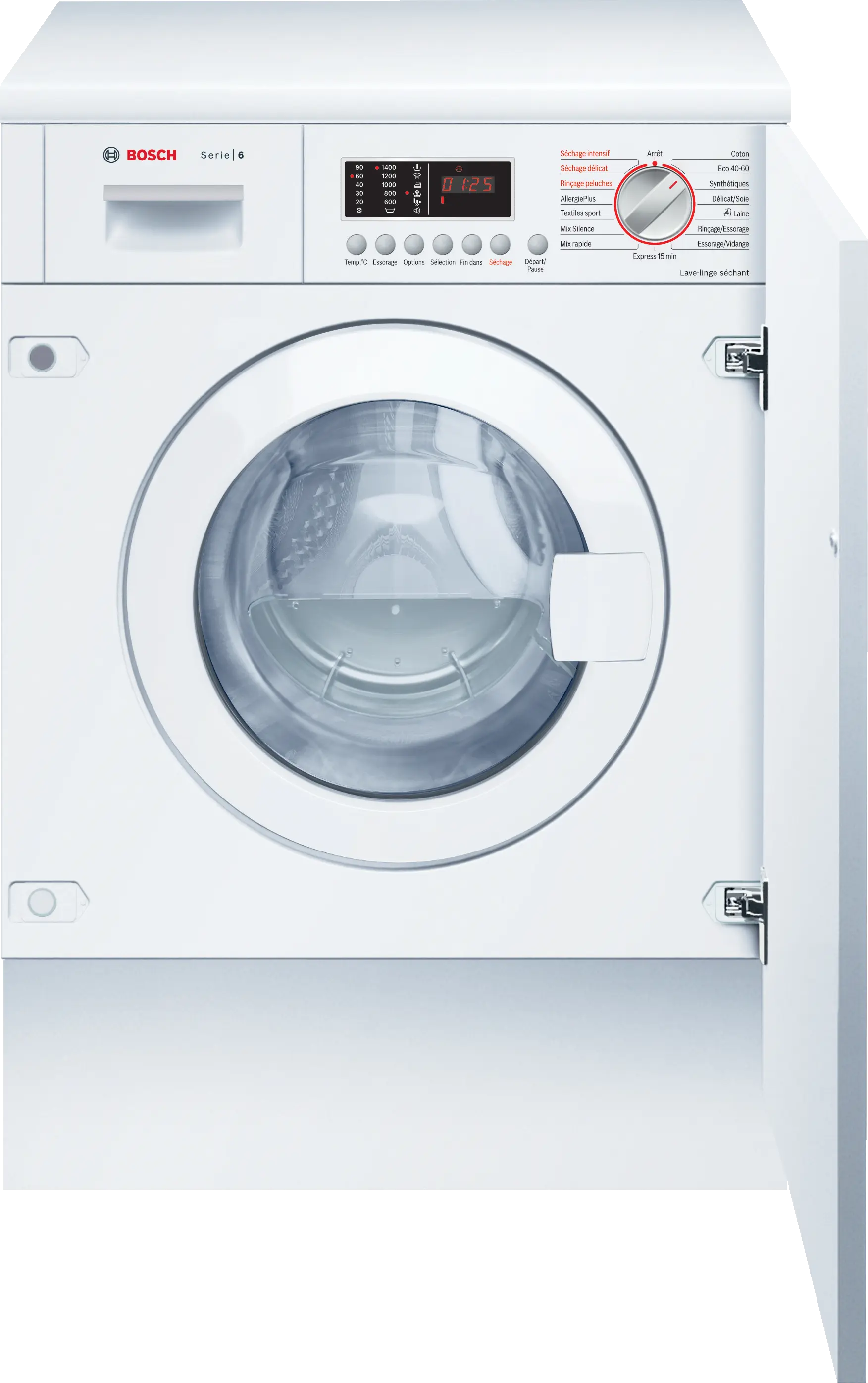 Lave-linge Bosch Série 6 Lave-linge séchant 7/4 kg