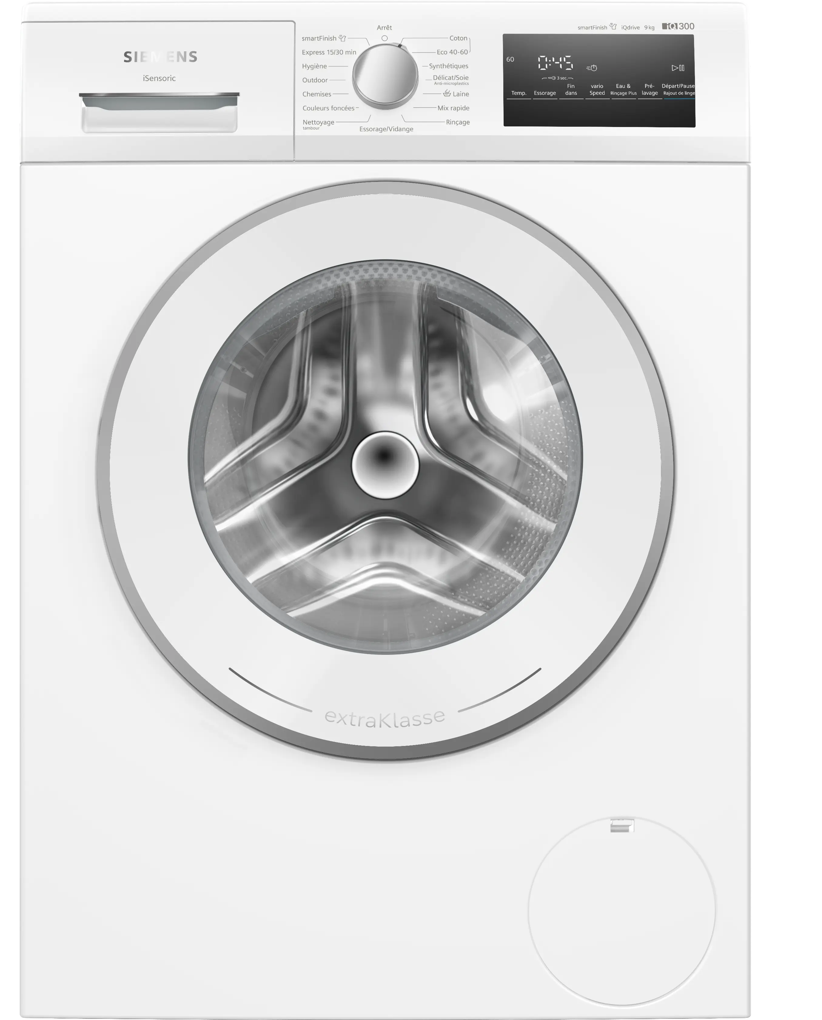 Lave-linge Siemens iQ300 Machine à laver front 9 kg max. 1400 tr/min