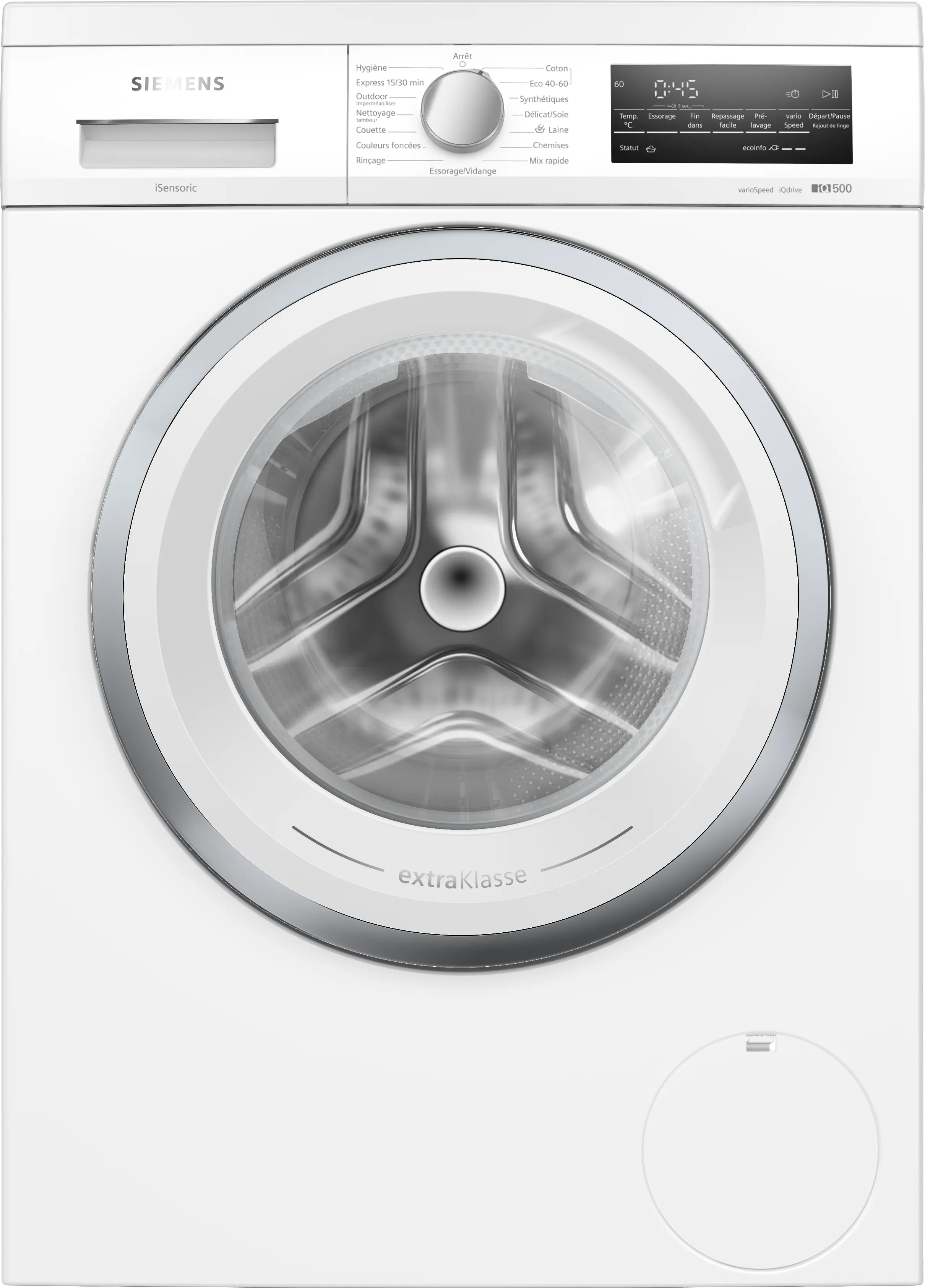 Lave-linge Siemens iQ500 Lave-linge front 8 kg max. 1400 tr/min