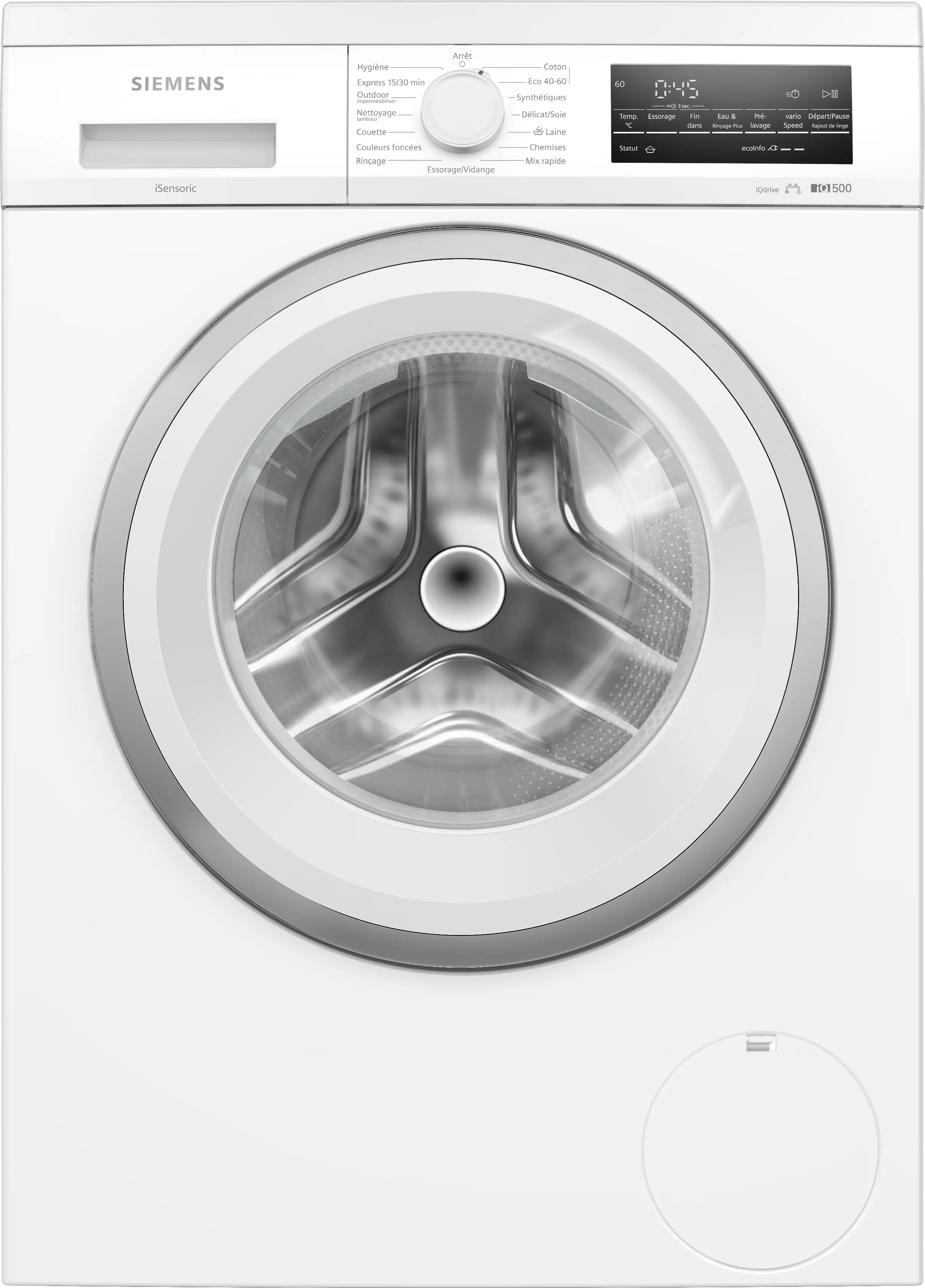 Lave-linge Siemens iQ500 Lave-linge front 9 kg max. 1400 tr/min