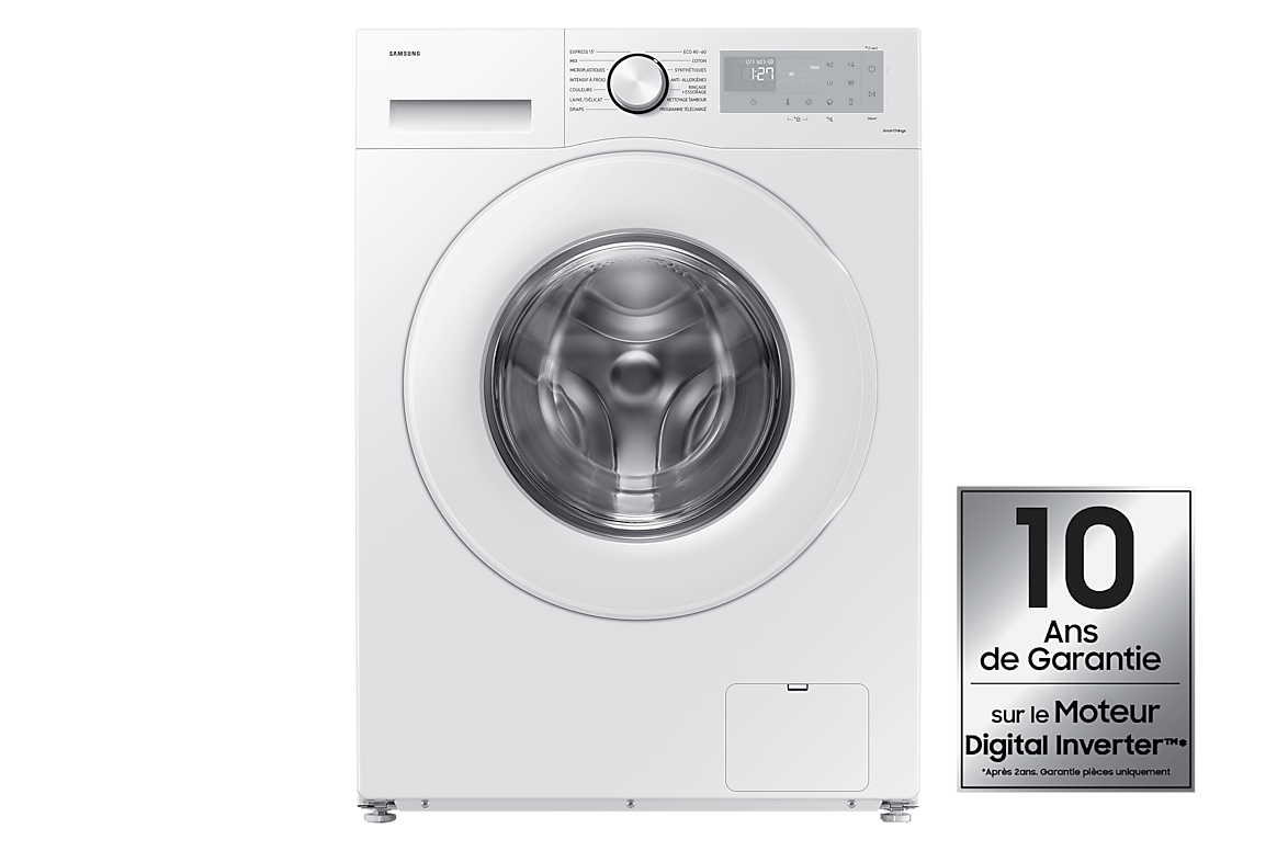 Lave-linge Samsung Lave-linge Hublot EcoBubble Programme vapeur 8 kg